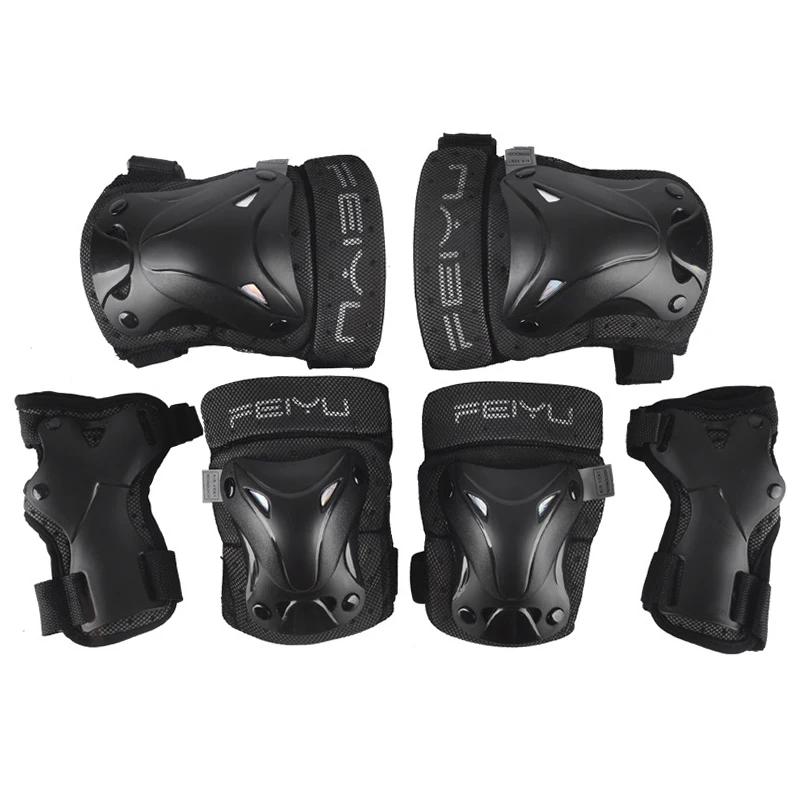Complete 6pcs/Set Roller Skating Protector Elbow Knee Pads Kids Adults Riding Skateboard Ice Sports Wrist Guard Protective Gear
Complete 6pcs/Set Roller Skating Protector Elbow Knee Pads Kids Adults Riding Skateboard Ice Sports Wrist Guard Protective Gear