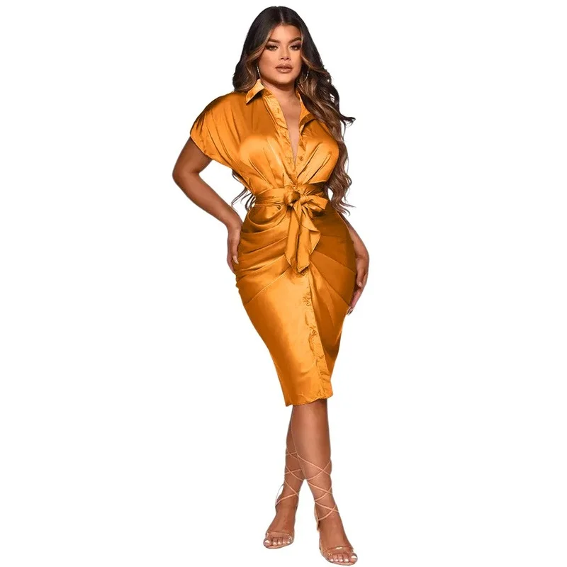 Summer Women's Dress 2021 Women's Clothing with Free Shipping Deep V Single-breasted Pleat Irregular Female Bodycon Short Sleeve
Summer Women's Dress 2021 Women's Clothing with Free Shipping Deep V Single-breasted Pleat Irregular Female Bodycon Short Sleeve