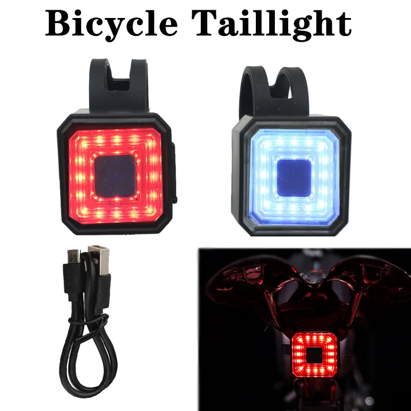 USB Rechargeable Bicycle Taillights Waterproof Mountain Bike Rear Light Cycling Helmet Backpack Signal Lamp Safety Warning Lamp
USB Rechargeable Bicycle Taillights Waterproof Mountain Bike Rear Light Cycling Helmet Backpack Signal Lamp Safety Warning Lamp