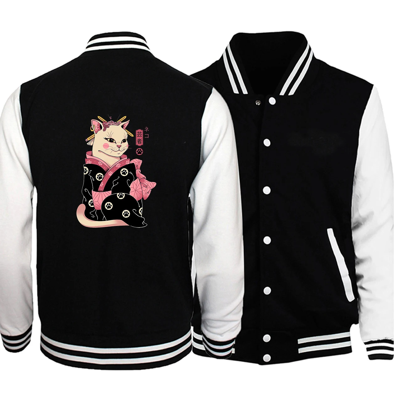 Kimono White Cat Japanese Style Prints Men Jacket Winter Coldproof Streetwear Loose Thermal Jackets Oversize Vintage Male Coats
Kimono White Cat Japanese Style Prints Men Jacket Winter Coldproof Streetwear Loose Thermal Jackets Oversize Vintage Male Coats