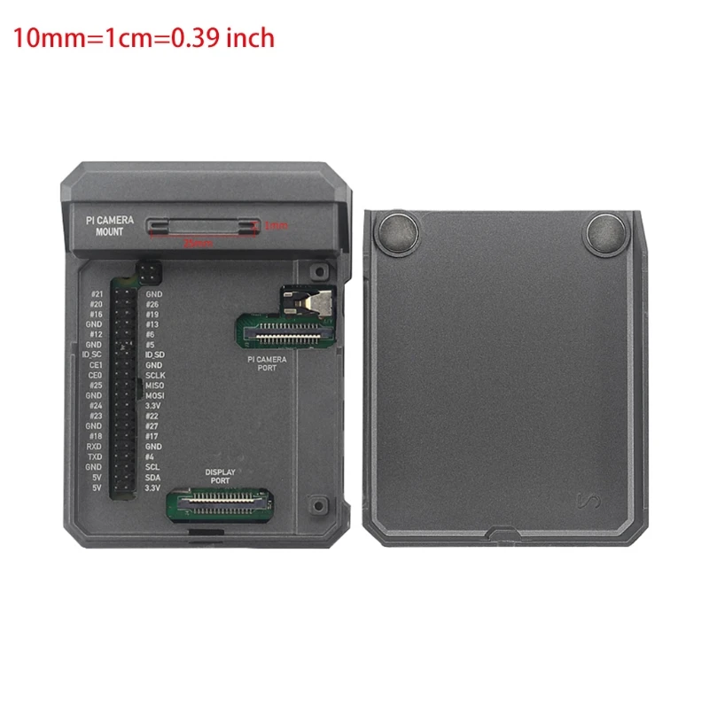 Raspberry Pi 4B Case Aluminum Alloy Shell Sliding Magnetic Cover Passive Cooling T21A
Raspberry Pi 4B Case Aluminum Alloy Shell Sliding Magnetic Cover Passive Cooling T21A