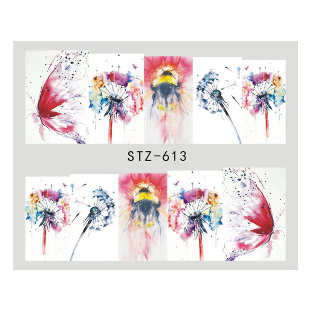 Water Transfer 1Pcs Decal Sliders Butterfly Flower Nail Art Stickers DIY Manicure Nails Sticker Professional Nails Art Tools
Water Transfer 1Pcs Decal Sliders Butterfly Flower Nail Art Stickers DIY Manicure Nails Sticker Professional Nails Art Tools