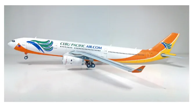 1:150 1:100 Airbus A330-343X Airplane Paper Cebu Pacific Airlines Civil Airliner 3D Paper Model Children Adult Educational Toys
1:150 1:100 Airbus A330-343X Airplane Paper Cebu Pacific Airlines Civil Airliner 3D Paper Model Children Adult Educational Toys