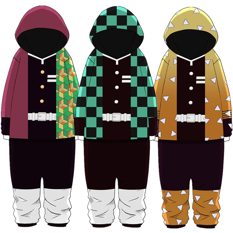 Anime Demon Slayer Cosplay Costumes Kamado Tanjirou Agatsuma Zenitsu Pajamas Adult Unisex Jumpsuits Flannel Winter Sleepwear
Anime Demon Slayer Cosplay Costumes Kamado Tanjirou Agatsuma Zenitsu Pajamas Adult Unisex Jumpsuits Flannel Winter Sleepwear