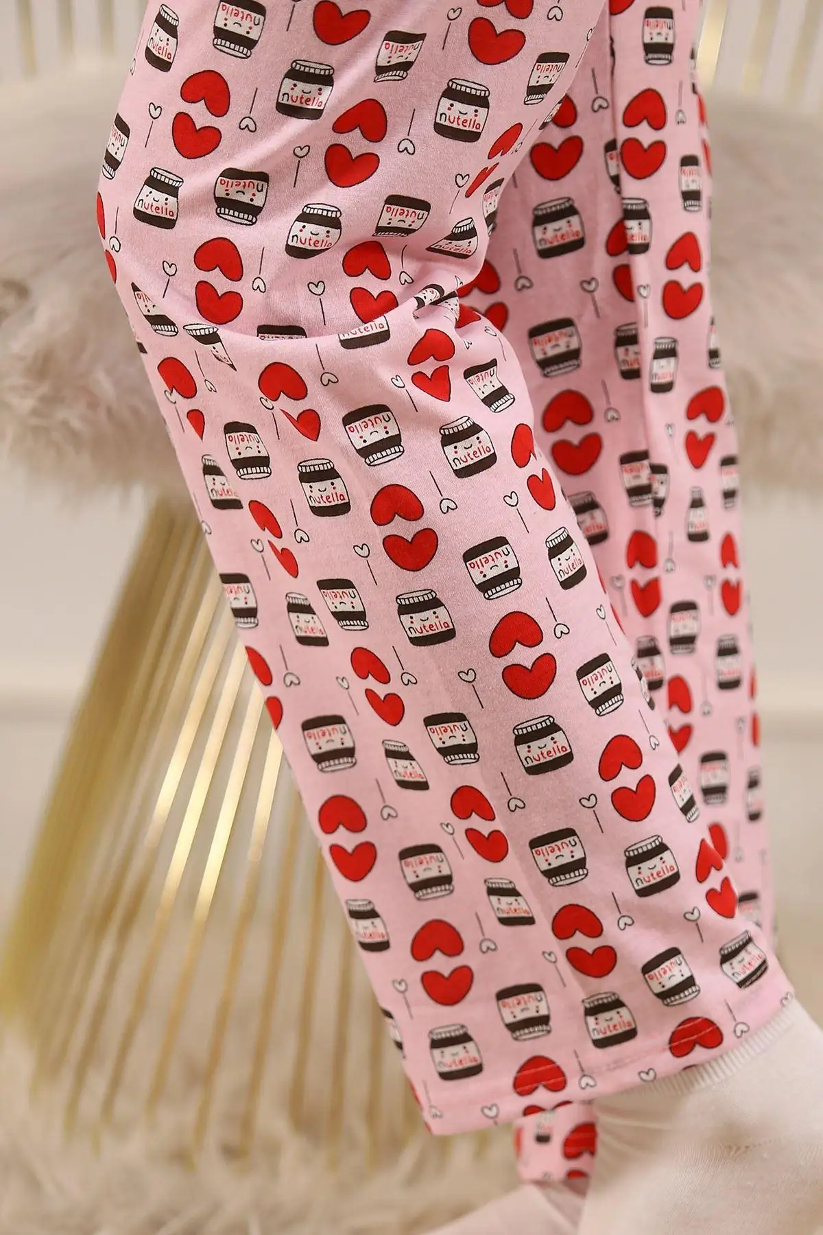 Button Combed Pajamas set Akpembe 
Button Combed Pajamas set Akpembe