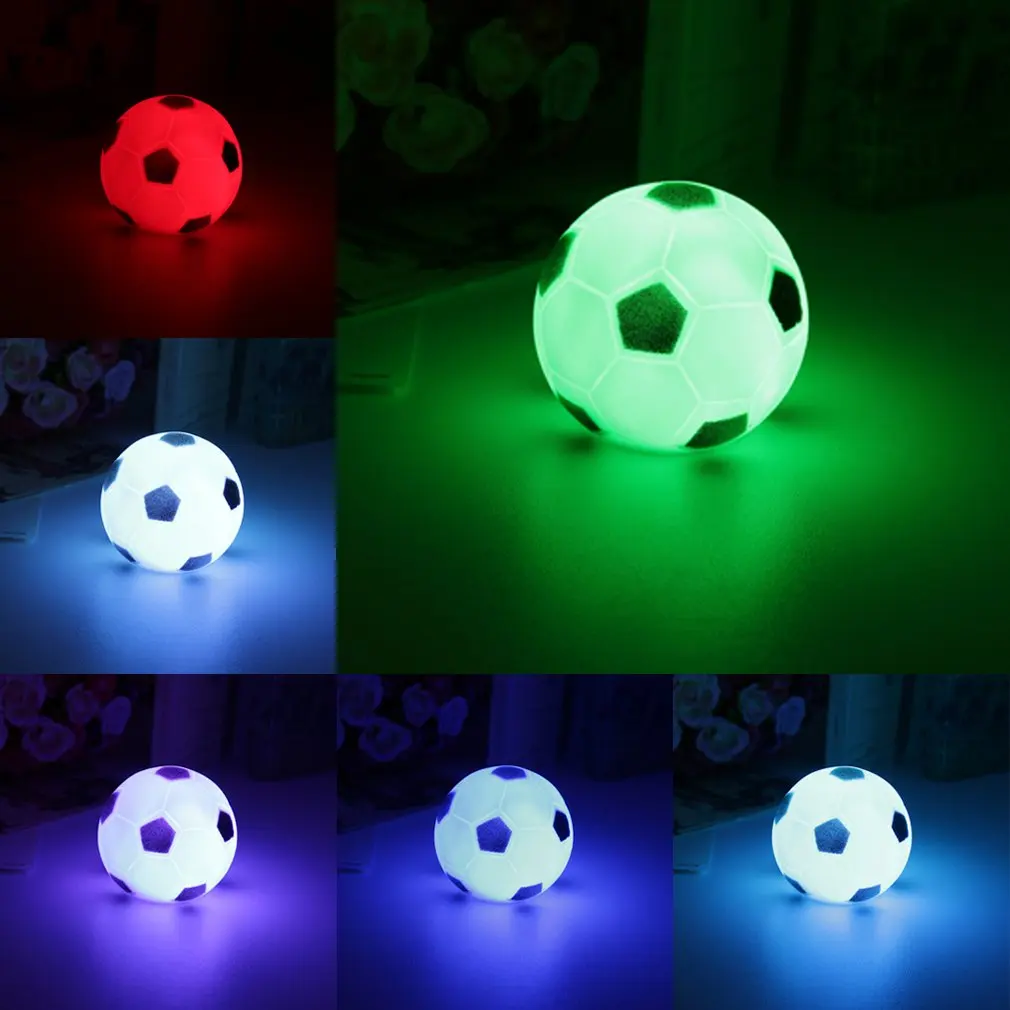 

New Colors Changing football LED Night Light Mood Party Christmas Home Decoration Nightlight Lamp Great Gift For Kids