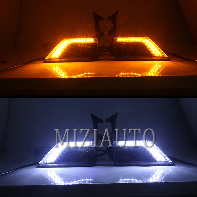 LED DRL For Toyota prado fj150 2018 2019 suv Daytime Running Light Fog lights cover headlights Fog lamp With Turn Signal Lamp
LED DRL For Toyota prado fj150 2018 2019 suv Daytime Running Light Fog lights cover headlights Fog lamp With Turn Signal Lamp