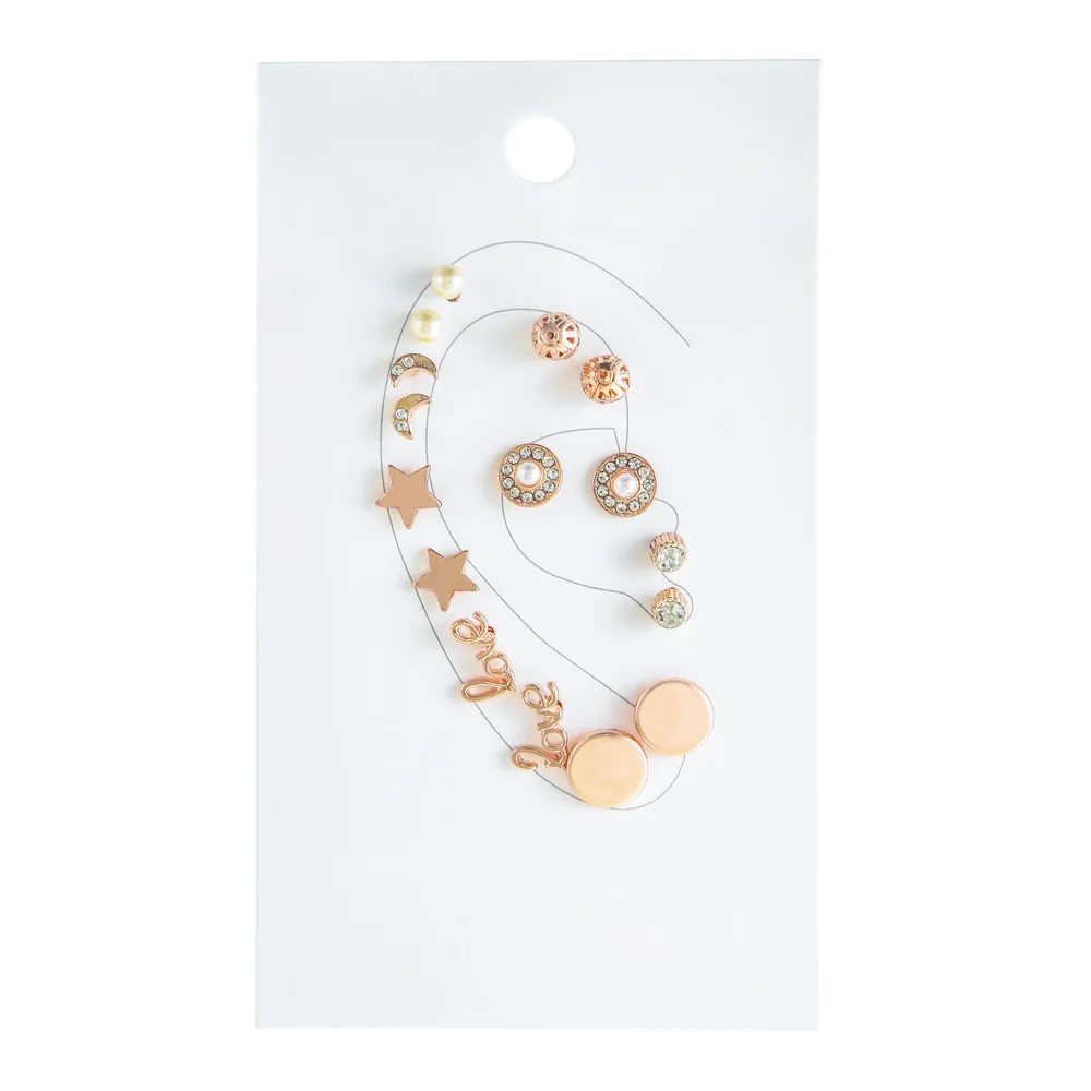 Серьги-гвоздики женские под розовое золото в стиле ретро
Серьги-гвоздики женские под розовое золото в стиле ретро