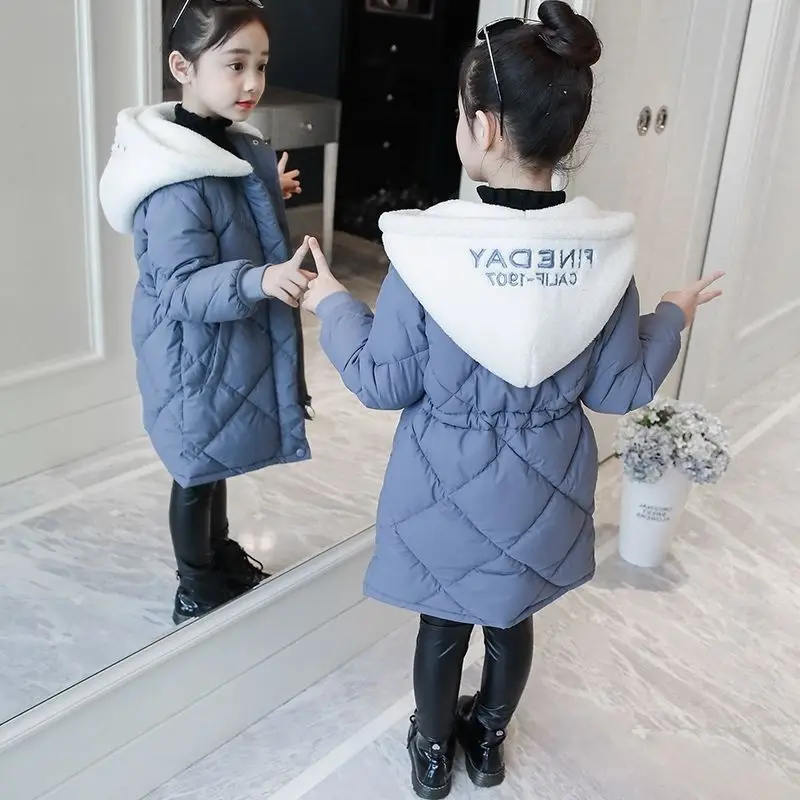Teens Girls Winter Color Block Coats Children Long Parkas Padded Cotton Hooded Jacket Girl Warm Outfit 4 6 8 9 10 12 Years
Teens Girls Winter Color Block Coats Children Long Parkas Padded Cotton Hooded Jacket Girl Warm Outfit 4 6 8 9 10 12 Years