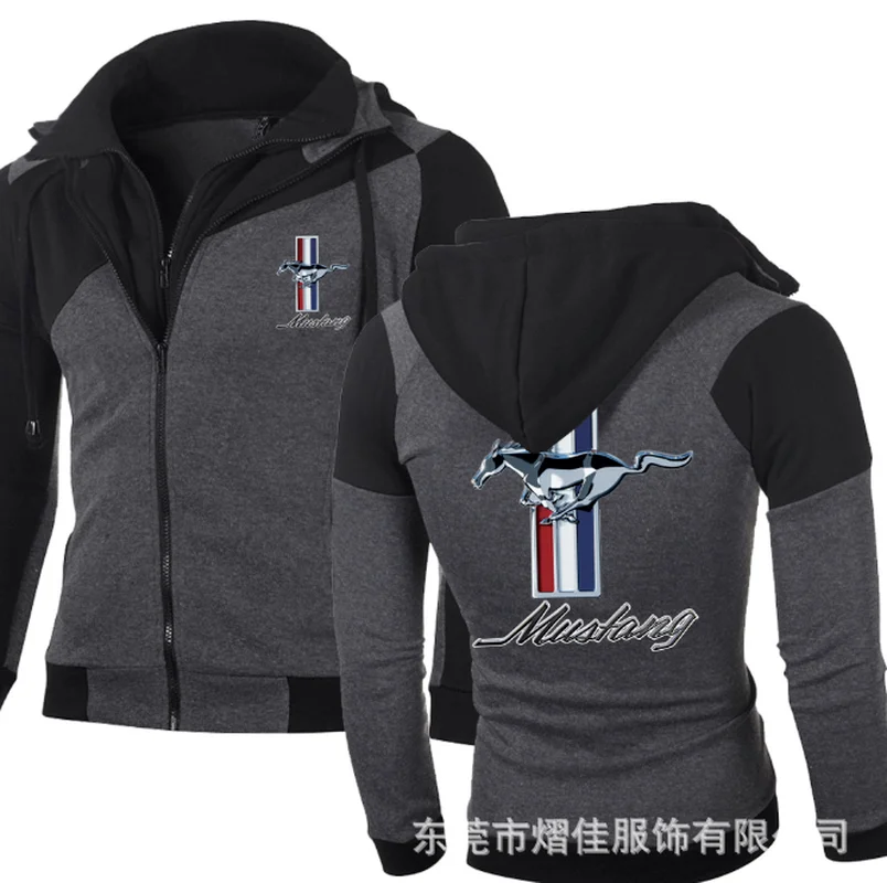 NEW Spring Autumn Fashion for Sweatshirt Casual Jacket Double Zipper Hoodie Cotton MUSTANG Sweatshirts R
NEW Spring Autumn Fashion for Sweatshirt Casual Jacket Double Zipper Hoodie Cotton MUSTANG Sweatshirts R