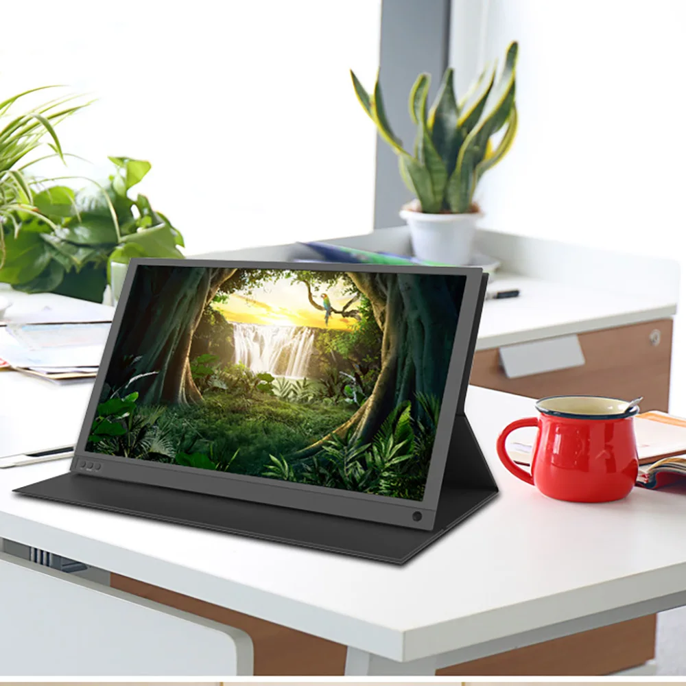 Portable Monitor 15.6 Inch 1920x1080 IPS LCD Display HDMI DP type-C for PC Laptop Phone PS4 Switch XBOX 1080P Gaming Monitor
Portable Monitor 15.6 Inch 1920x1080 IPS LCD Display HDMI DP type-C for PC Laptop Phone PS4 Switch XBOX 1080P Gaming Monitor