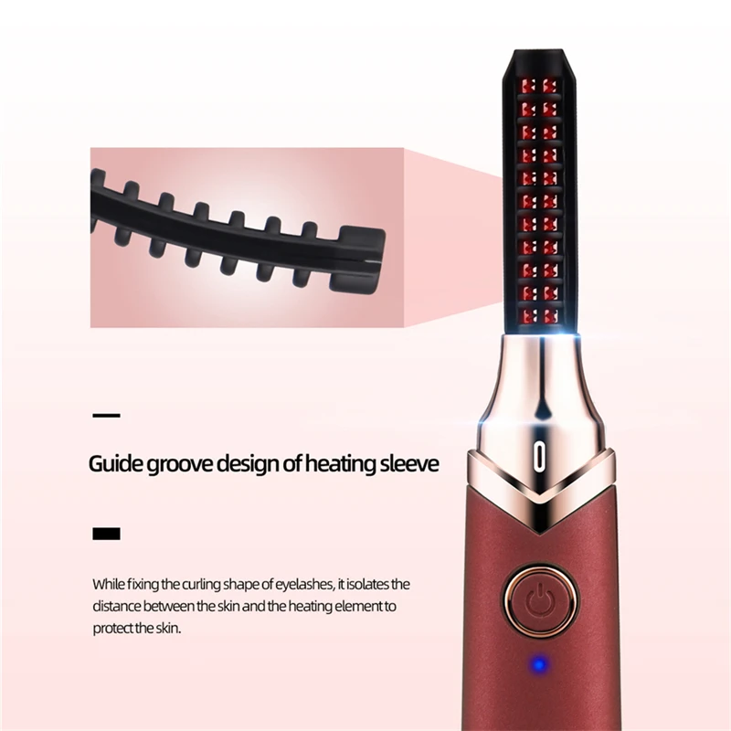 CkeyiN Electric Heated Eyelash Curler USB Rechargeable Fast Heat Long Lasting Eyelash Natural Curling MakeUp Tool Mascara Shaper
CkeyiN Electric Heated Eyelash Curler USB Rechargeable Fast Heat Long Lasting Eyelash Natural Curling MakeUp Tool Mascara Shaper