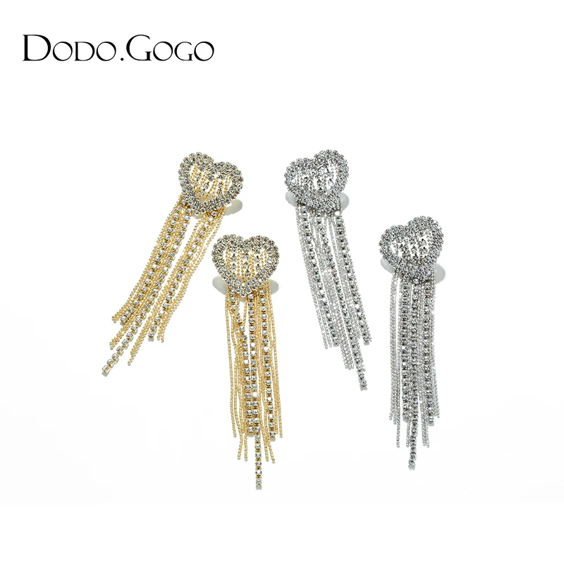 Love tassel earrings