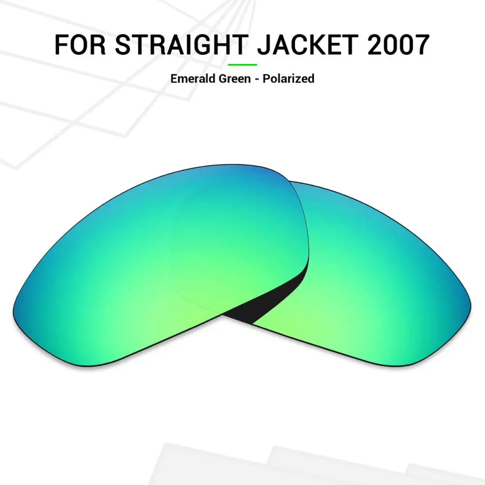 Mryok POLARIZED Replacement Lenses for Oakley Straight Jacket 2007 Sunglasses Emerald Green
Mryok POLARIZED Replacement Lenses for Oakley Straight Jacket 2007 Sunglasses Emerald Green