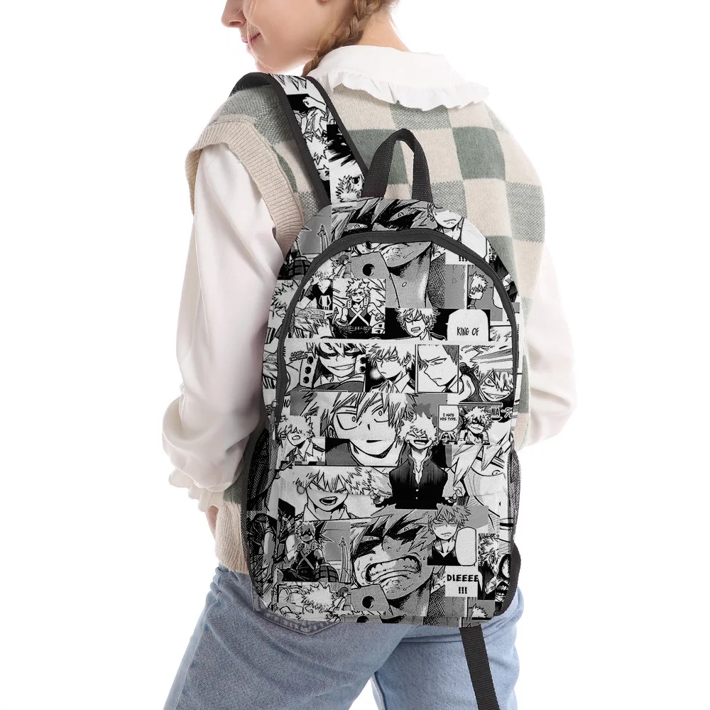 Anime My Hero Academia Backpack Teenager MHA BNHA boku no hero Students Tough School Bags 3D Print Oxford Sports Laptop Backpack
Anime My Hero Academia Backpack Teenager MHA BNHA boku no hero Students Tough School Bags 3D Print Oxford Sports Laptop Backpack