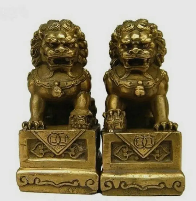 China китайская, медная, фольклорная Fengshui собака фу Dog Guardion Door Статуя Льва пара
China китайская, медная, фольклорная Fengshui собака фу Dog Guardion Door Статуя Льва пара