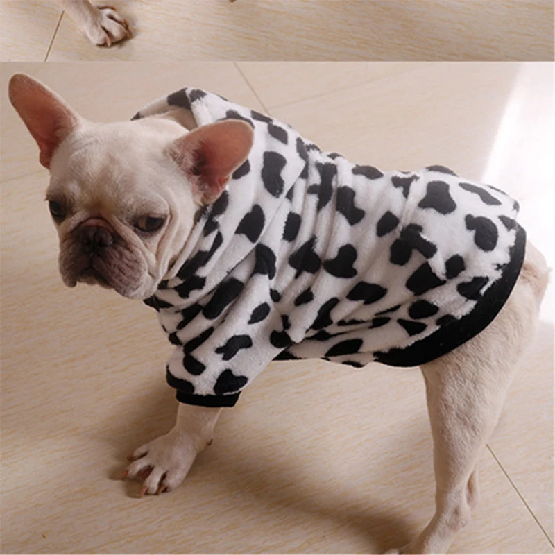 French Bulldog Clothes Leopard Dog Hoodie Coat Pug Clothing Poodle Bichon Pomeranian Schnauzer Dog Coat Outfit Pet Costumes
French Bulldog Clothes Leopard Dog Hoodie Coat Pug Clothing Poodle Bichon Pomeranian Schnauzer Dog Coat Outfit Pet Costumes