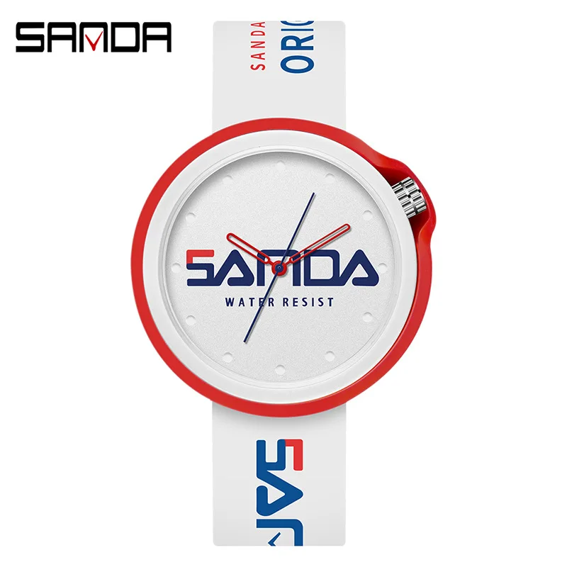 SANDA Japanese Movement Women Quartz Watch Simple Dial PU Leather Strap Lady Female WristWatch 3200
SANDA Japanese Movement Women Quartz Watch Simple Dial PU Leather Strap Lady Female WristWatch 3200