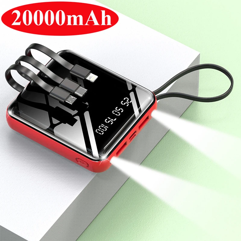 Внешний мини-аккумулятор на 20000 мА · ч, портативное зарядное устройство, внешний аккумулятор, пауэрбанк для iPhone 12 Pro, Huawei, Samsung, Xiaomi, мини-пауэр...
Внешний мини-аккумулятор на 20000 мА · ч, портативное зарядное устройство, внешний аккумулятор, пауэрбанк для iPhone 12 Pro, Huawei, Samsung, Xiaomi, мини-пауэр...