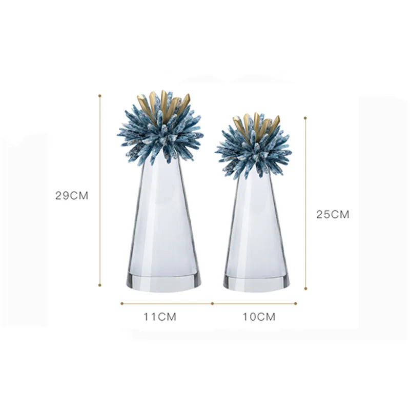 Modern simple crystal flower decoration creative crystal stone carving ornaments light luxury transparent crystal decoration
Modern simple crystal flower decoration creative crystal stone carving ornaments light luxury transparent crystal decoration