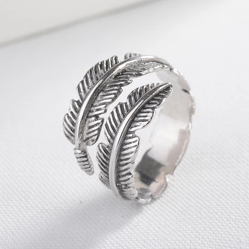 New Fashion Retro Creative Leaf Ring Popular Personality Silver Ladies Adjustable Size Ring Alloy Birthday Party Jewelry Ring
New Fashion Retro Creative Leaf Ring Popular Personality Silver Ladies Adjustable Size Ring Alloy Birthday Party Jewelry Ring