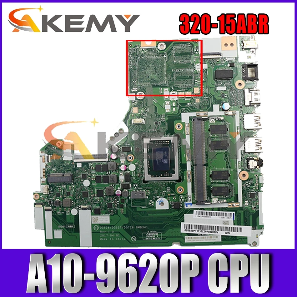 For Lenovo IdeaPad 320-15ABR laptop motherboard NMB341 / NM-B341 motherboard with CPU A10-9620P -RAM 4G 100% test work
For Lenovo IdeaPad 320-15ABR laptop motherboard NMB341 / NM-B341 motherboard with CPU A10-9620P -RAM 4G 100% test work