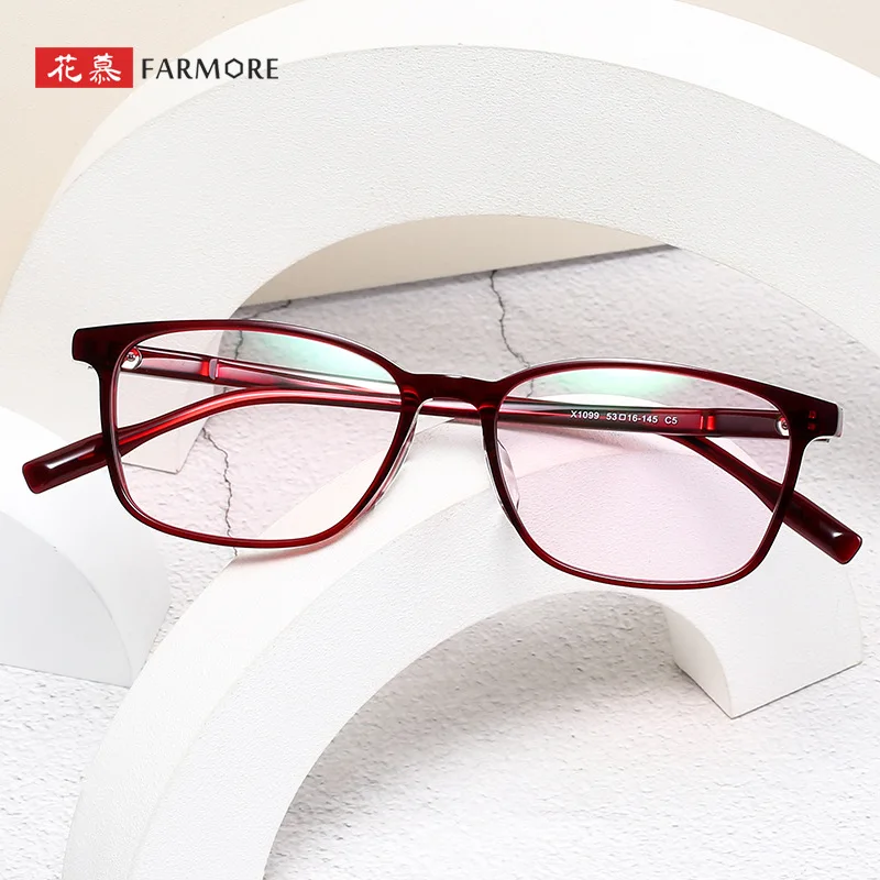 

New Fashionable Glasses Frame Retro High-Density Plate Artistic Full Rim Frame Myopia Glasses Frame