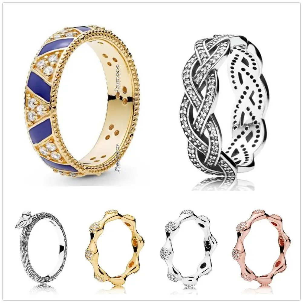 Authentic 925 Sterling Silver Golden Shine Stones And Stripes Ring For Women Wedding Party Gift Europe Fashion Jewelry
Authentic 925 Sterling Silver Golden Shine Stones And Stripes Ring For Women Wedding Party Gift Europe Fashion Jewelry