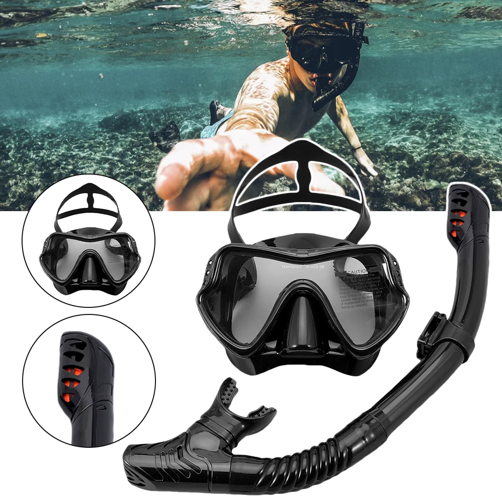 Professional Scuba Diving Mask Goggles Set Snorkels Anti-Fog Goggles Glasses Diving Swimming Adult Strap Easy Breath Tube Set
Professional Scuba Diving Mask Goggles Set Snorkels Anti-Fog Goggles Glasses Diving Swimming Adult Strap Easy Breath Tube Set