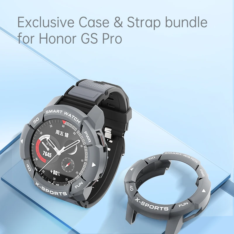 Case & Strap bundle for huawei honor gs pro smart watch accessories shell protector cover band bracelet
Case & Strap bundle for huawei honor gs pro smart watch accessories shell protector cover band bracelet