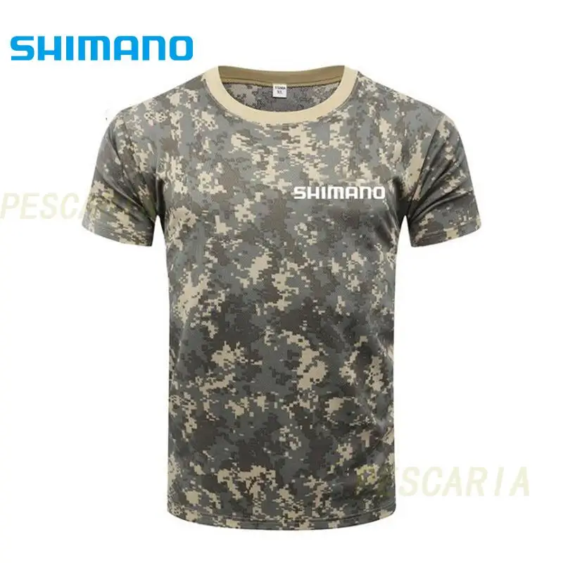 Shimano Summer Fishing T Shirt Men's Camouflage for Fishing Clothing Outdoor Sport Breathable Quick Dry Casual Fishing Clothes
Shimano Summer Fishing T Shirt Men's Camouflage for Fishing Clothing Outdoor Sport Breathable Quick Dry Casual Fishing Clothes
