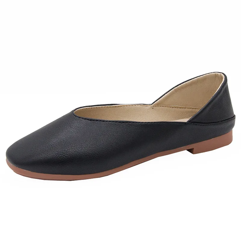 Brcchenxi 2021 New Spring Summer Shoes Woman Soft PU Leather Shallow Mouth Slip on Women Shoes Plus Size Solid Women Flats
Brcchenxi 2021 New Spring Summer Shoes Woman Soft PU Leather Shallow Mouth Slip on Women Shoes Plus Size Solid Women Flats