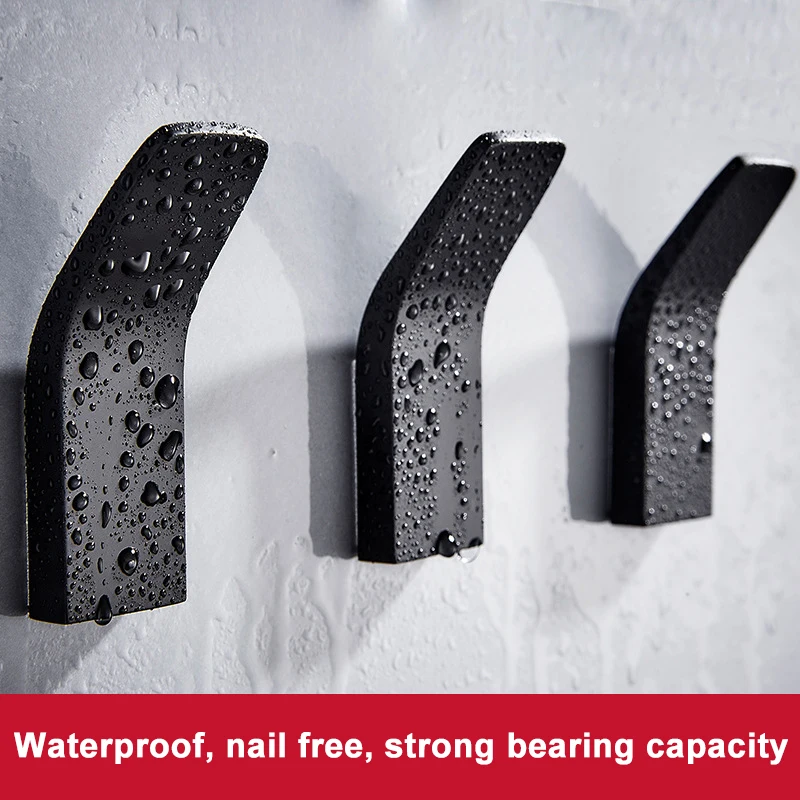 5 Pcs Premium Adhesive Hooks Heavy Duty Wall Hooks Strong Adhesive Stick-on Towel Hook Bathroom FAS6
5 Pcs Premium Adhesive Hooks Heavy Duty Wall Hooks Strong Adhesive Stick-on Towel Hook Bathroom FAS6