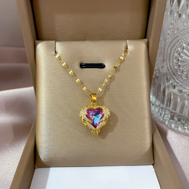 The New style Retro fashionable personality temperament charm ocean heart ladies pendant necklace jewelry accessories wholesale
The New style Retro fashionable personality temperament charm ocean heart ladies pendant necklace jewelry accessories wholesale