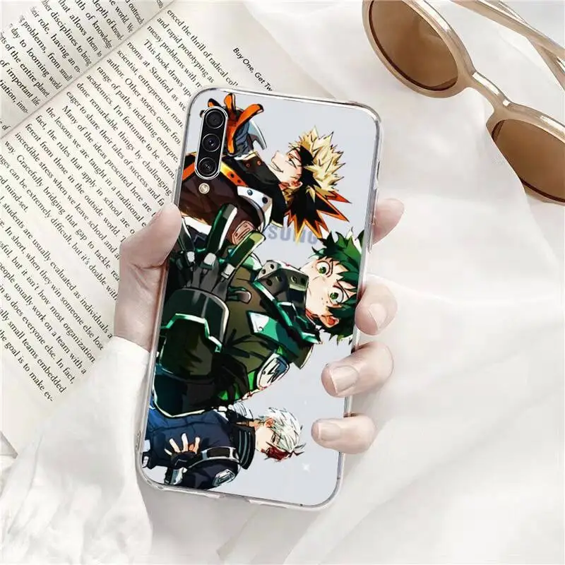 Anime My Hero Academia deku Phone Case Transparent Clear For Samsung Galaxy A71 A21s S8 S9 S10 plus note 20 ultra
Anime My Hero Academia deku Phone Case Transparent Clear For Samsung Galaxy A71 A21s S8 S9 S10 plus note 20 ultra
