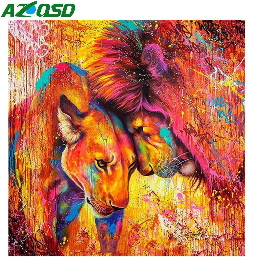 AZQSD 5D алмазная Картина Новое поступление Лев ручной работы подарок Алмазная вышивка животные мозаика Рукоделие украшение дома
AZQSD 5D алмазная Картина Новое поступление Лев ручной работы подарок Алмазная вышивка животные мозаика Рукоделие украшение дома