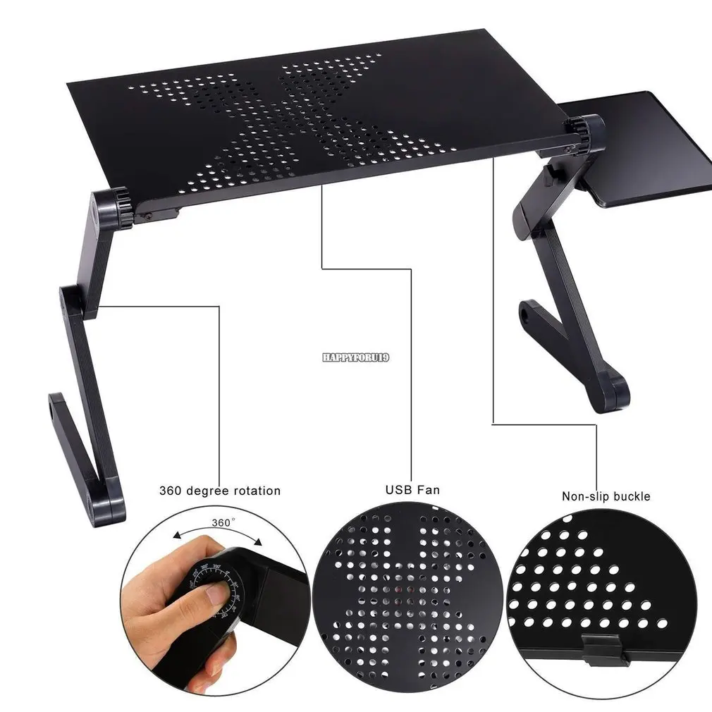 Adjustable Aluminum Laptop Desk Ergonomic Portable TV Bed Lapdesk Tray PC Table Stand Notebook Table Desk Stand With Mouse Pad
Adjustable Aluminum Laptop Desk Ergonomic Portable TV Bed Lapdesk Tray PC Table Stand Notebook Table Desk Stand With Mouse Pad