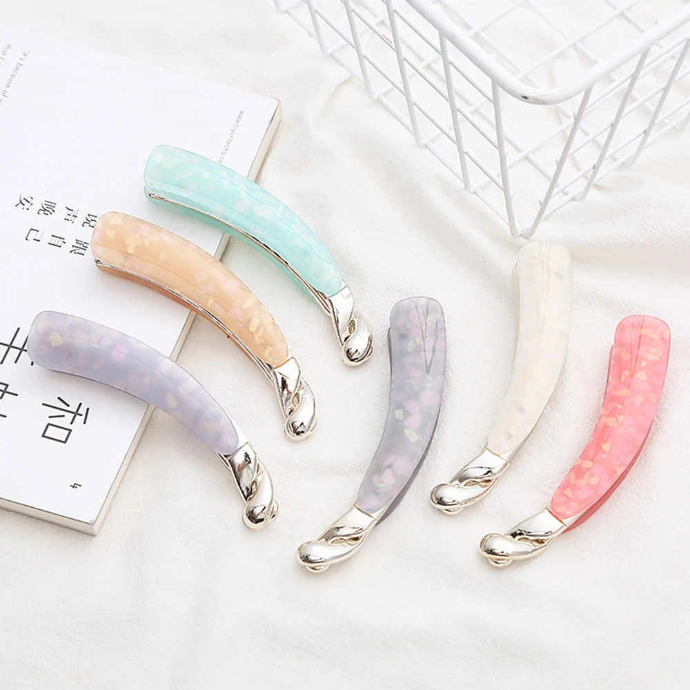 Korean Acrylic Hair Claw Clips For Women Fashion Clips Hair Bows Banana Crab Ponytail Girl Hair Accessories Styling Tool
Korean Acrylic Hair Claw Clips For Women Fashion Clips Hair Bows Banana Crab Ponytail Girl Hair Accessories Styling Tool