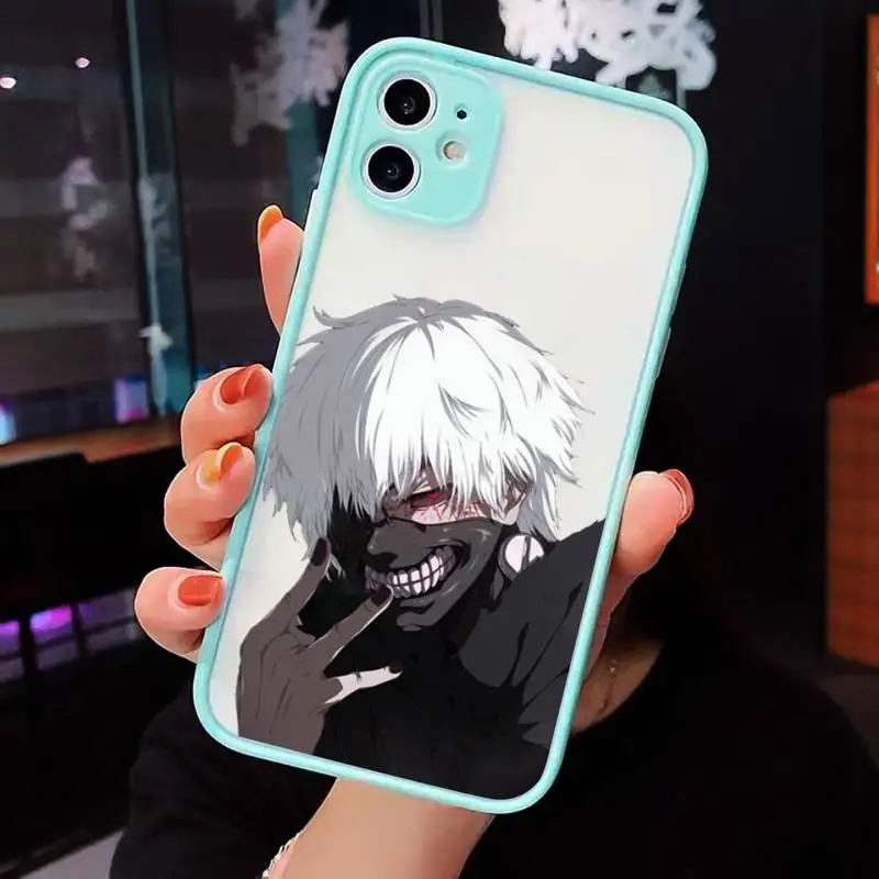 Tokyo Ghoul Phone Case For iPhone 12 11 Mini Pro XR XS Max 7 8 Plus X Matte transparent blue Back Cover
Tokyo Ghoul Phone Case For iPhone 12 11 Mini Pro XR XS Max 7 8 Plus X Matte transparent blue Back Cover