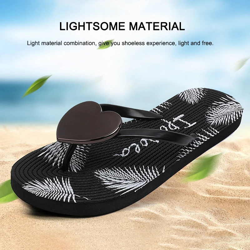 Flip-Flops Women New Spring Summer Comfortable Slippers Slide Love Decoration Non-Slip Holiday Beach Shoes Casual Female Sandals
Flip-Flops Women New Spring Summer Comfortable Slippers Slide Love Decoration Non-Slip Holiday Beach Shoes Casual Female Sandals