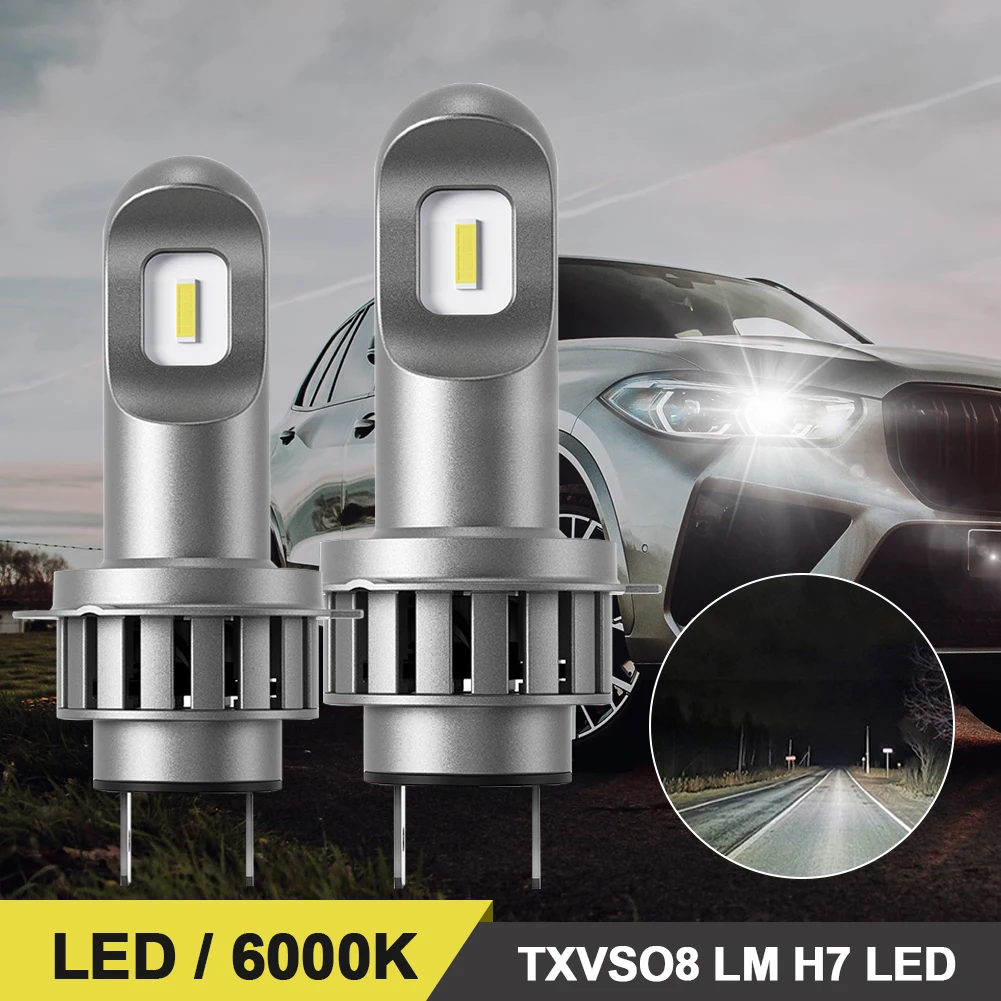 1Pair H7 LED Headlight Bulb 9-24V 10000LM 6000K White 50W Ultra Bright LED Light Bulb Waterproof Car LED Headlight Fast delivery
1Pair H7 LED Headlight Bulb 9-24V 10000LM 6000K White 50W Ultra Bright LED Light Bulb Waterproof Car LED Headlight Fast delivery
