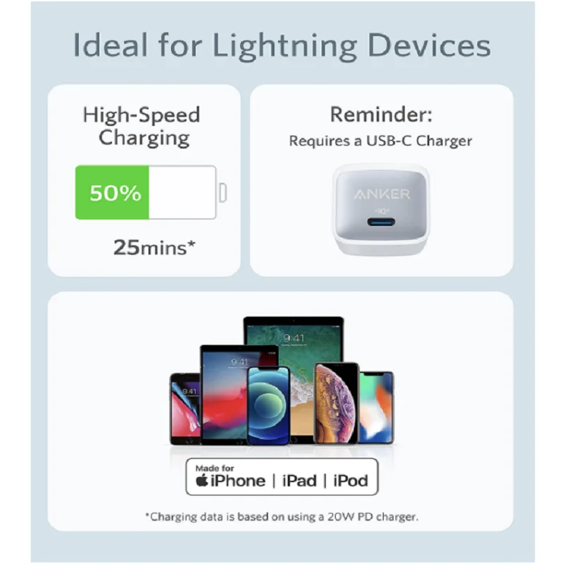 Кабель Anker Powerline III для iPhone 13 Pro 12 11 X XS XR 8 Plus | Мобильные телефоны и аксессуары