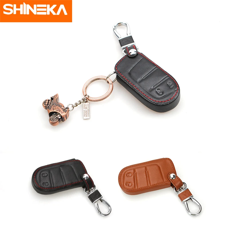 SHINEKA Car Key Case For Dodge Charger 2015+ Car Keys Cover Protection Organizer Bag For Dodge Charger 2015+ Styling Accessories
SHINEKA Car Key Case For Dodge Charger 2015+ Car Keys Cover Protection Organizer Bag For Dodge Charger 2015+ Styling Accessories
