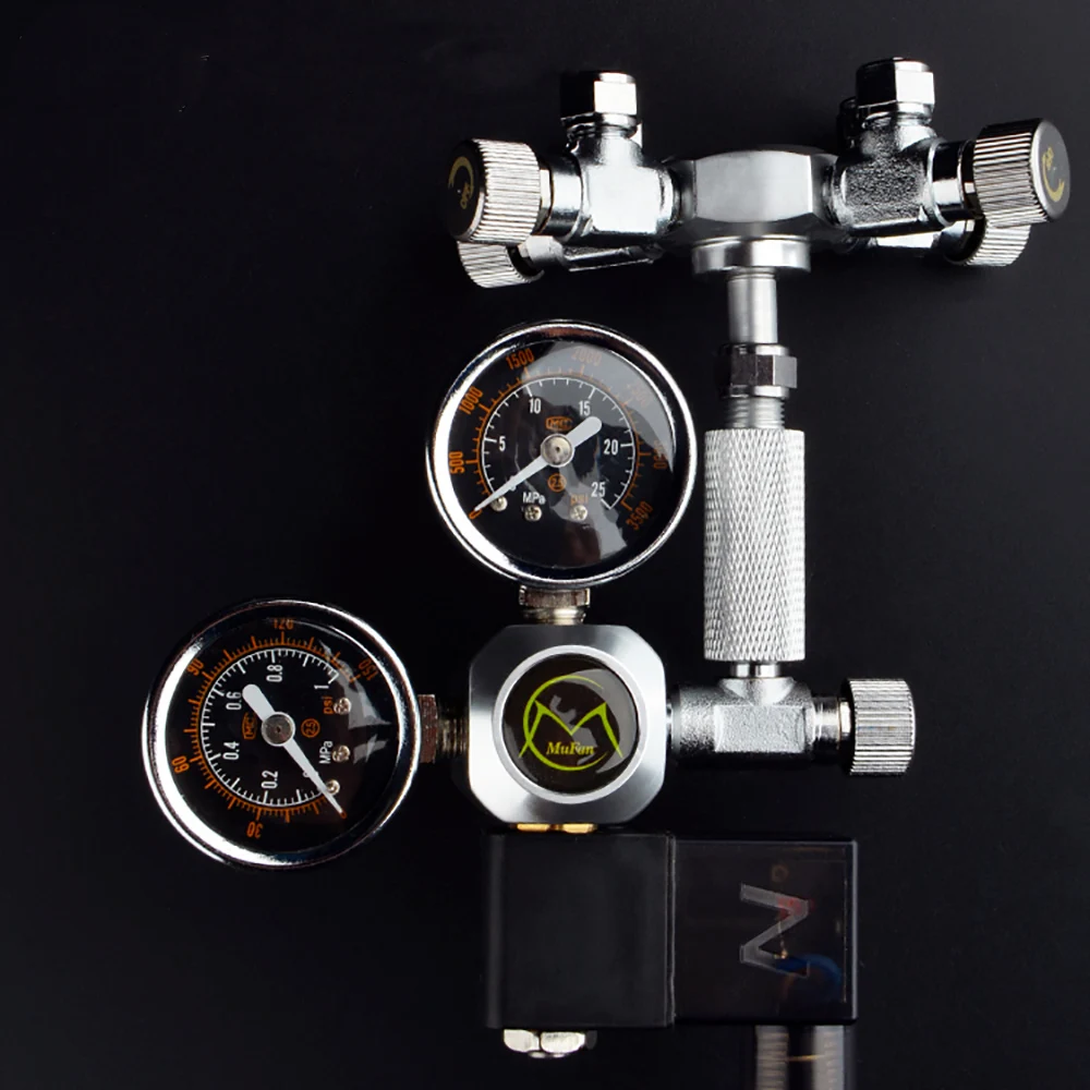 NICLUX New Aquarium DIY Co2 Splitter Regulator Valve Distributor With Multi Way Outlets Aluminum Alloy Plant Fish Tank Accessory
NICLUX New Aquarium DIY Co2 Splitter Regulator Valve Distributor With Multi Way Outlets Aluminum Alloy Plant Fish Tank Accessory