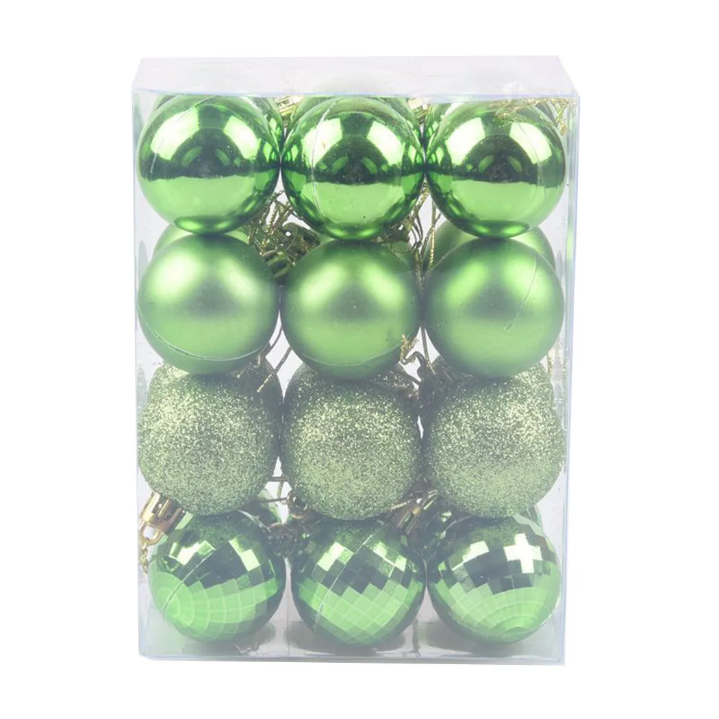 24pcs X Tree Decoration Balls Christmas Hanging Bauble Tree Balls Ornaments Home Party Decorations High Quality
24pcs X Tree Decoration Balls Christmas Hanging Bauble Tree Balls Ornaments Home Party Decorations High Quality