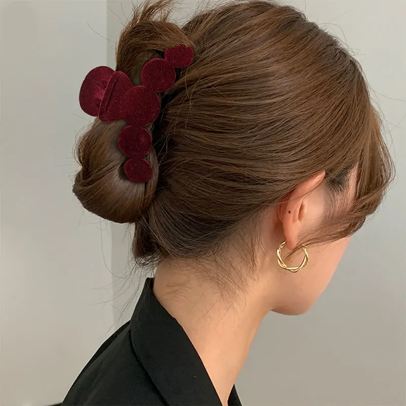 Korean Simple Hair Claws Candy Color Flocking Hairpin Autumn Winter Hair Accessories Flower Bowknot Hair Clip Geometric Barrette
Korean Simple Hair Claws Candy Color Flocking Hairpin Autumn Winter Hair Accessories Flower Bowknot Hair Clip Geometric Barrette
