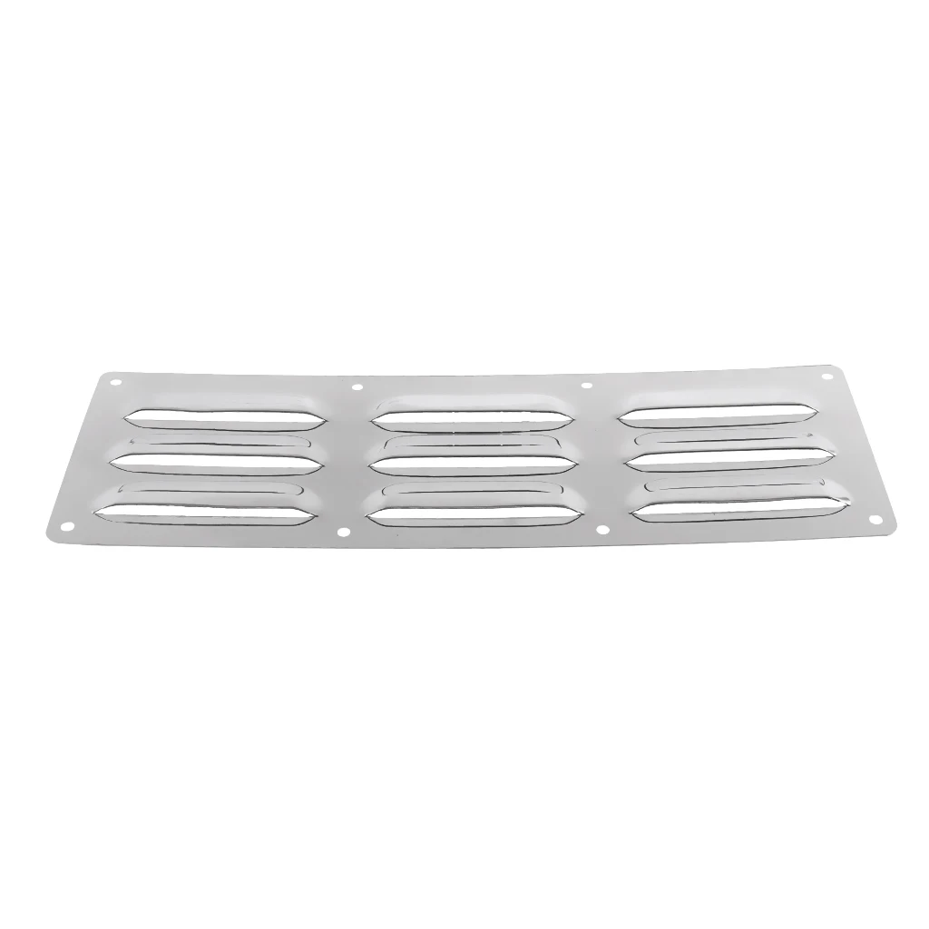 Durable 304 Stainless Steel 9 Slots Boat Louver Air Vent Ventilation Grill Cover for Marine Yacht Caravan RV Caravan
Durable 304 Stainless Steel 9 Slots Boat Louver Air Vent Ventilation Grill Cover for Marine Yacht Caravan RV Caravan