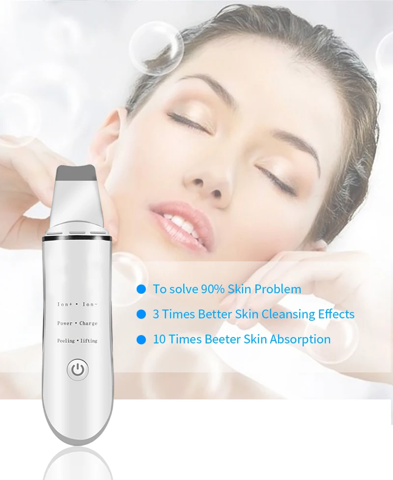 Stylish portable USB wireless Vibration massage face cleaning ultrasonic skin scrubber
Stylish portable USB wireless Vibration massage face cleaning ultrasonic skin scrubber
