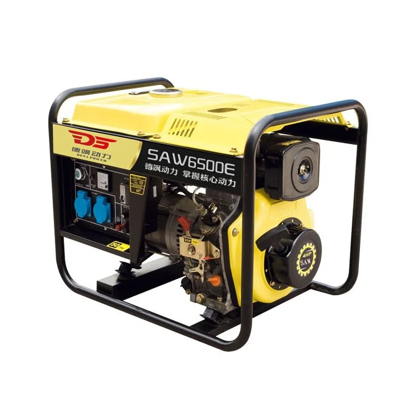 Sawei Power 6kw diesel generator all copper open frame low noise single-phase portable diesel generator
Sawei Power 6kw diesel generator all copper open frame low noise single-phase portable diesel generator