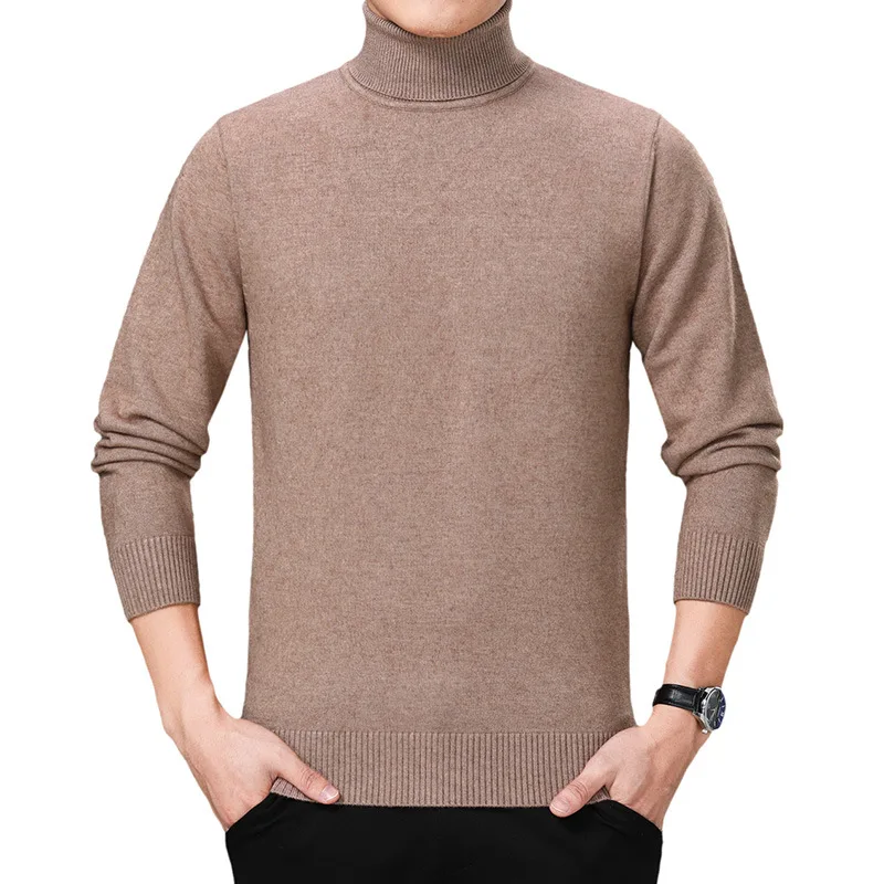 2021 Autumn and Winter New Men Turtleneck Pullover Sweater Fashion Solid Color Thick and Warm Bottoming Shirt Male Brand Clothes
2021 Autumn and Winter New Men Turtleneck Pullover Sweater Fashion Solid Color Thick and Warm Bottoming Shirt Male Brand Clothes